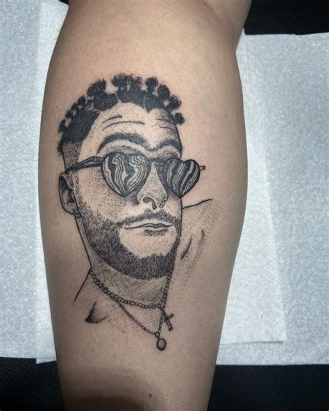 Bad Bunny’s New Tattoo: See Photos 